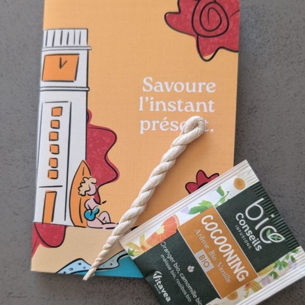 carnet je savoure l instant present et goodies