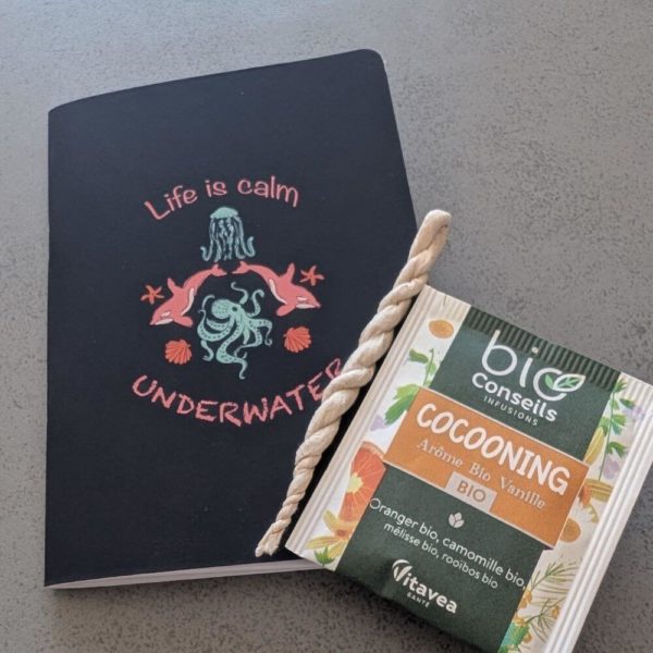 carnet life is calm underwater et goodies